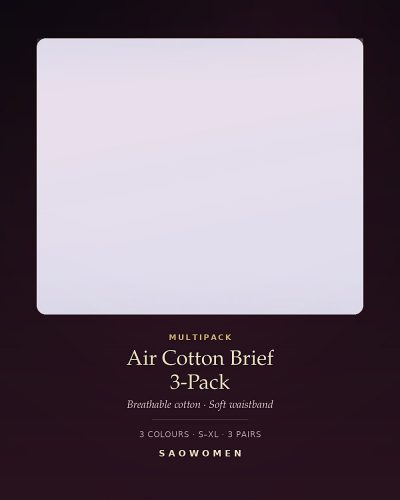 Air Cotton Brief · 3-Pack