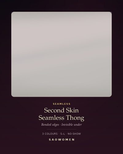 Second Skin Seamless Thong